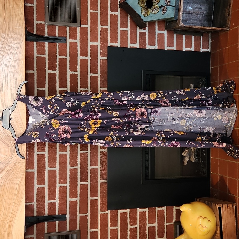 Beautiful "C" Split Maxi Romper